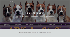 Desktop Screenshot of lbkkennel.com